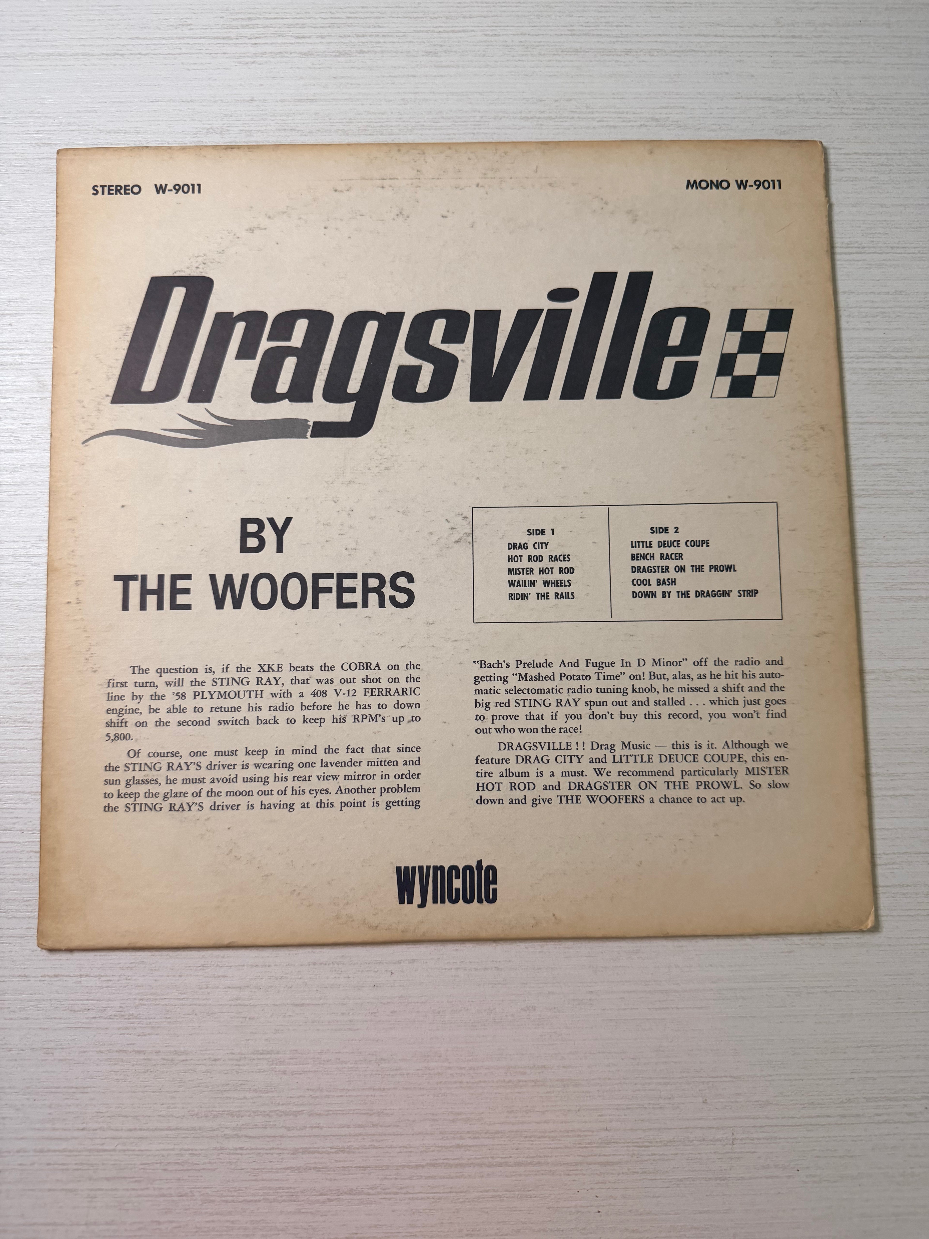 The Woofers – Dragsville (1964 Mono Vinyl LP)