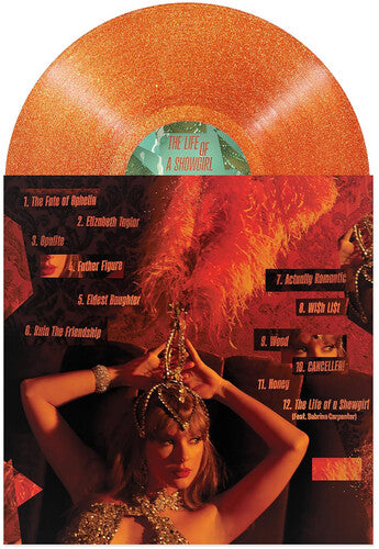 Taylor Swift - The Life of a Showgirl [Orange Glitter Vinyl