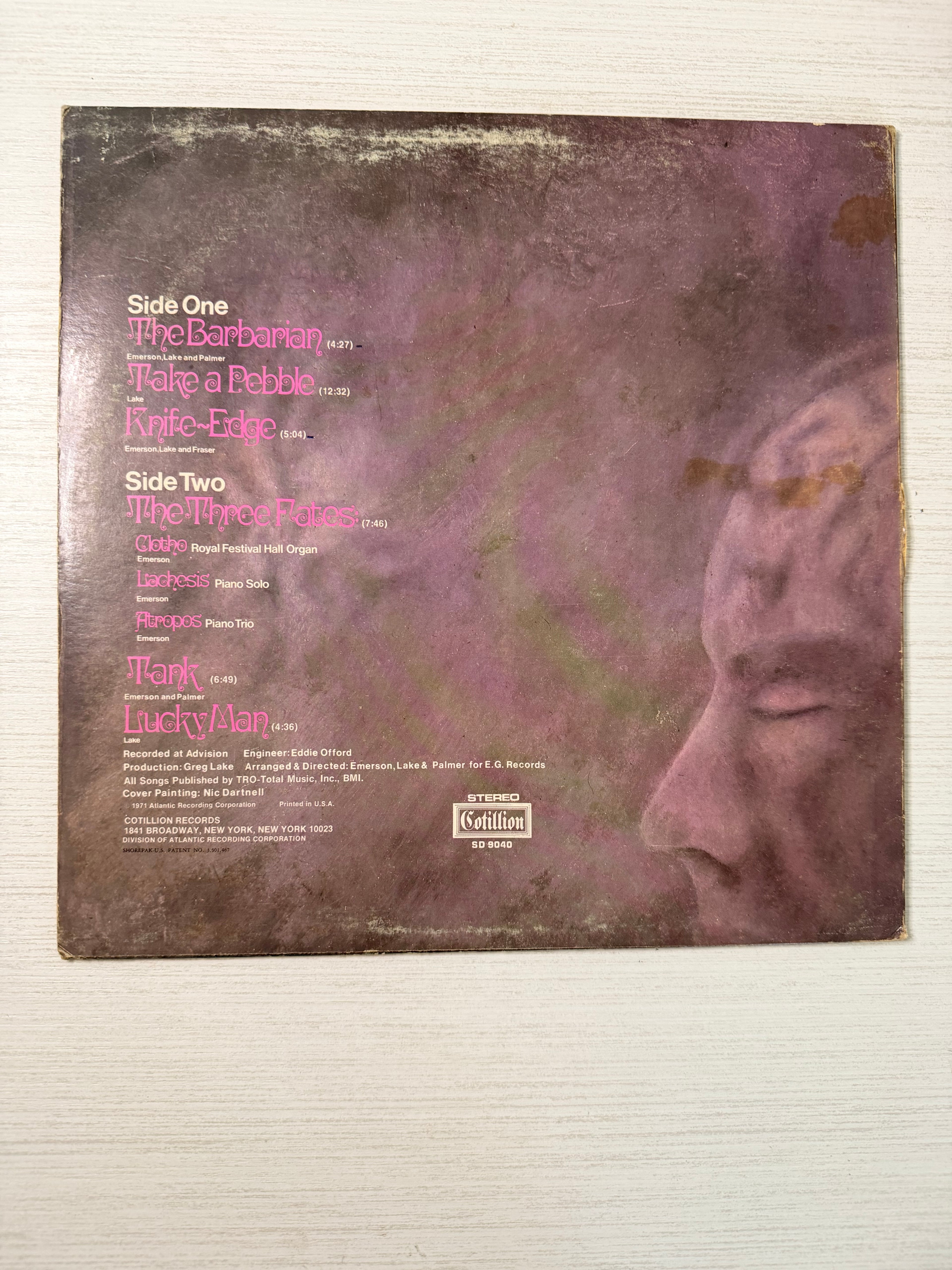 Emerson Lake & Palmer – Emerson, Lake & Palmer