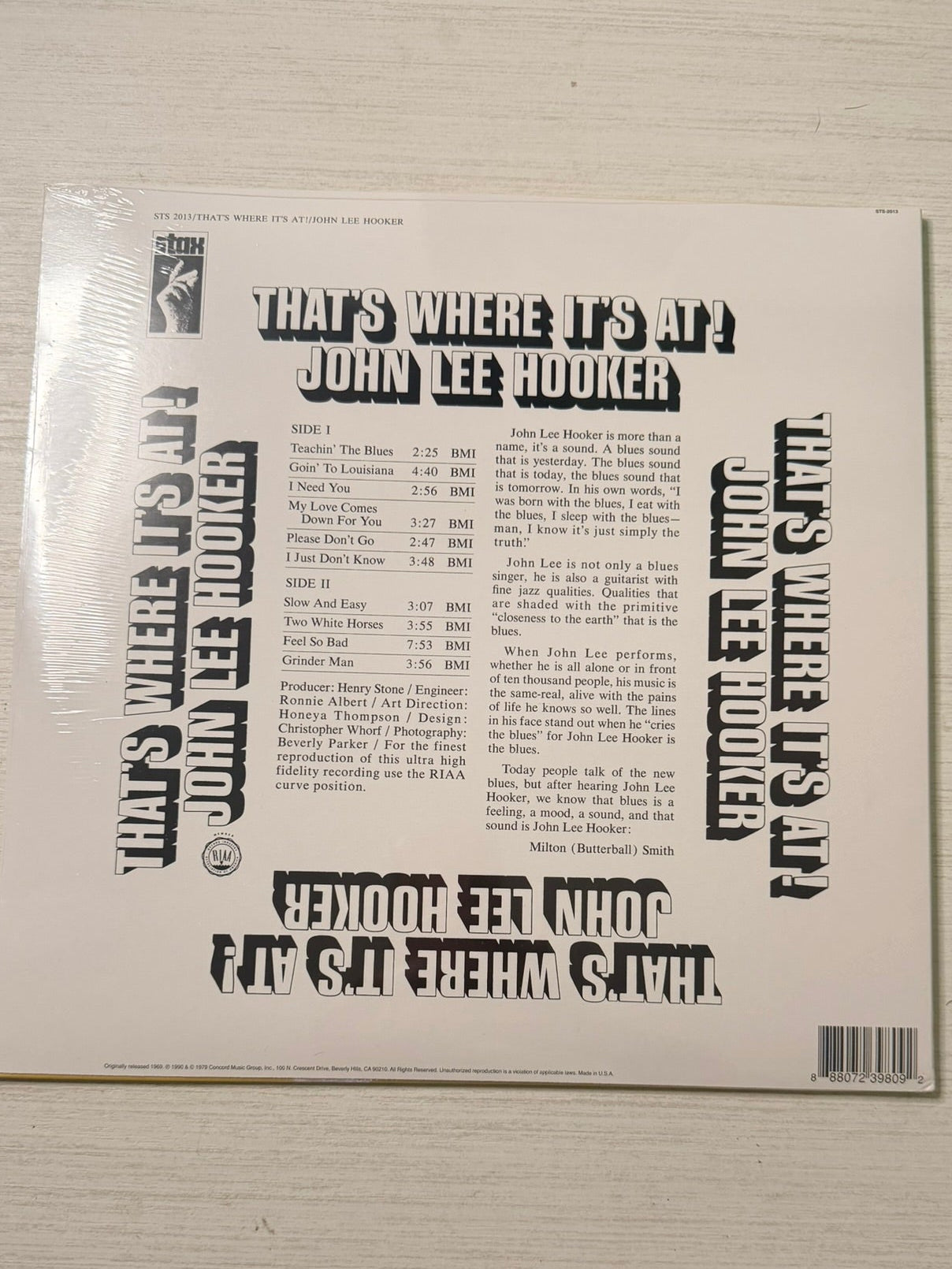 John Lee Hooker – That's Where It's At! (Vinyl LP)