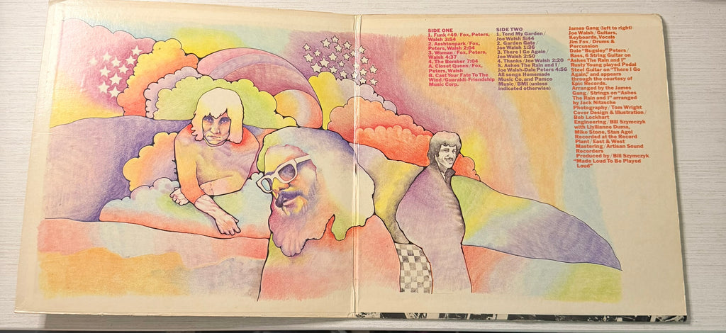James Gang – James Gang Rides Again (1970 Gatefold Vinyl LP)