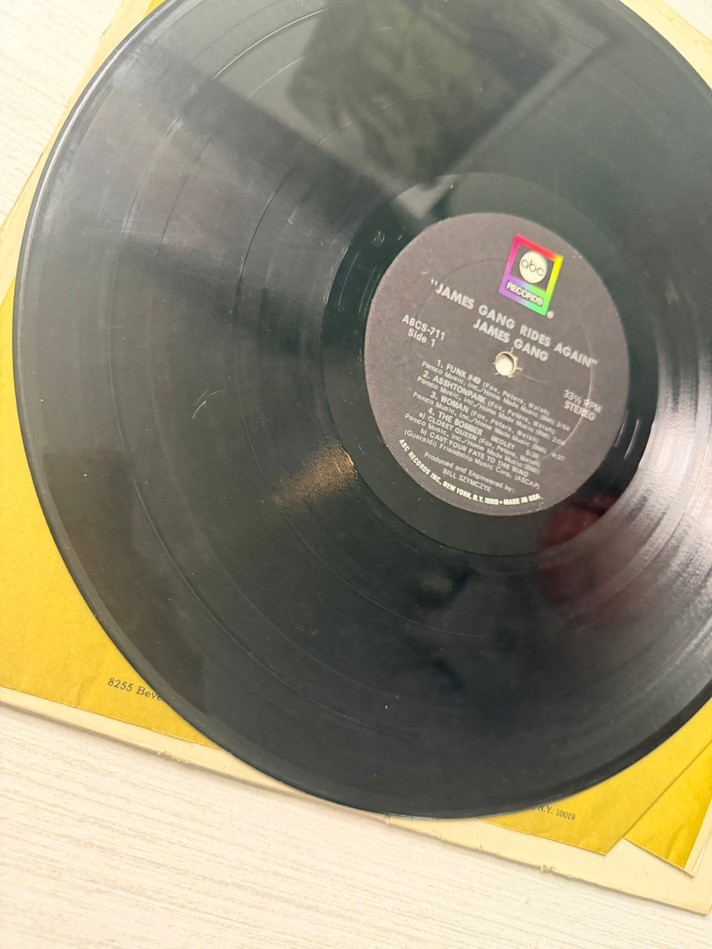 James Gang – James Gang Rides Again (1970 Gatefold Vinyl LP)
