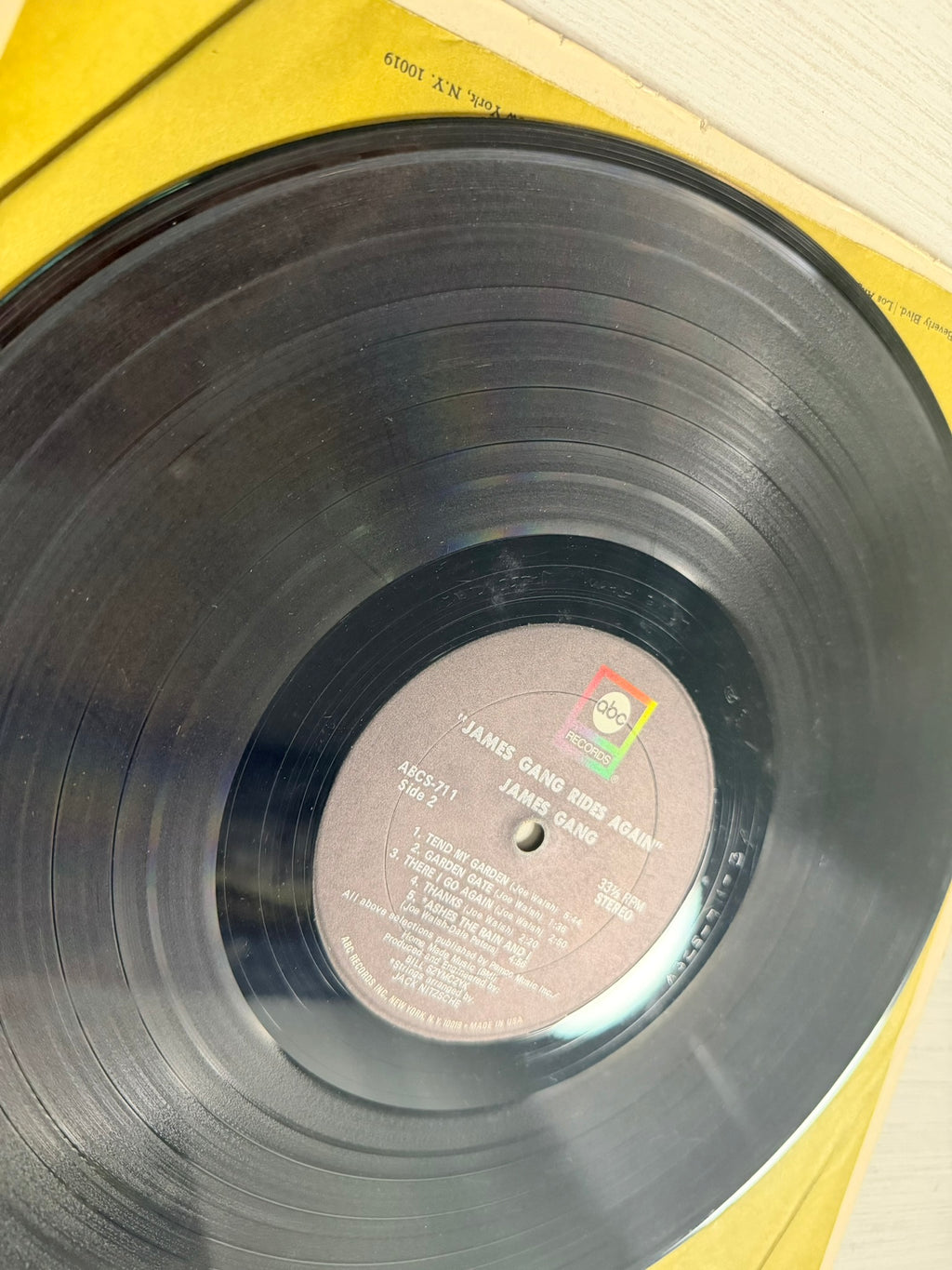 James Gang – James Gang Rides Again (1970 Gatefold Vinyl LP)