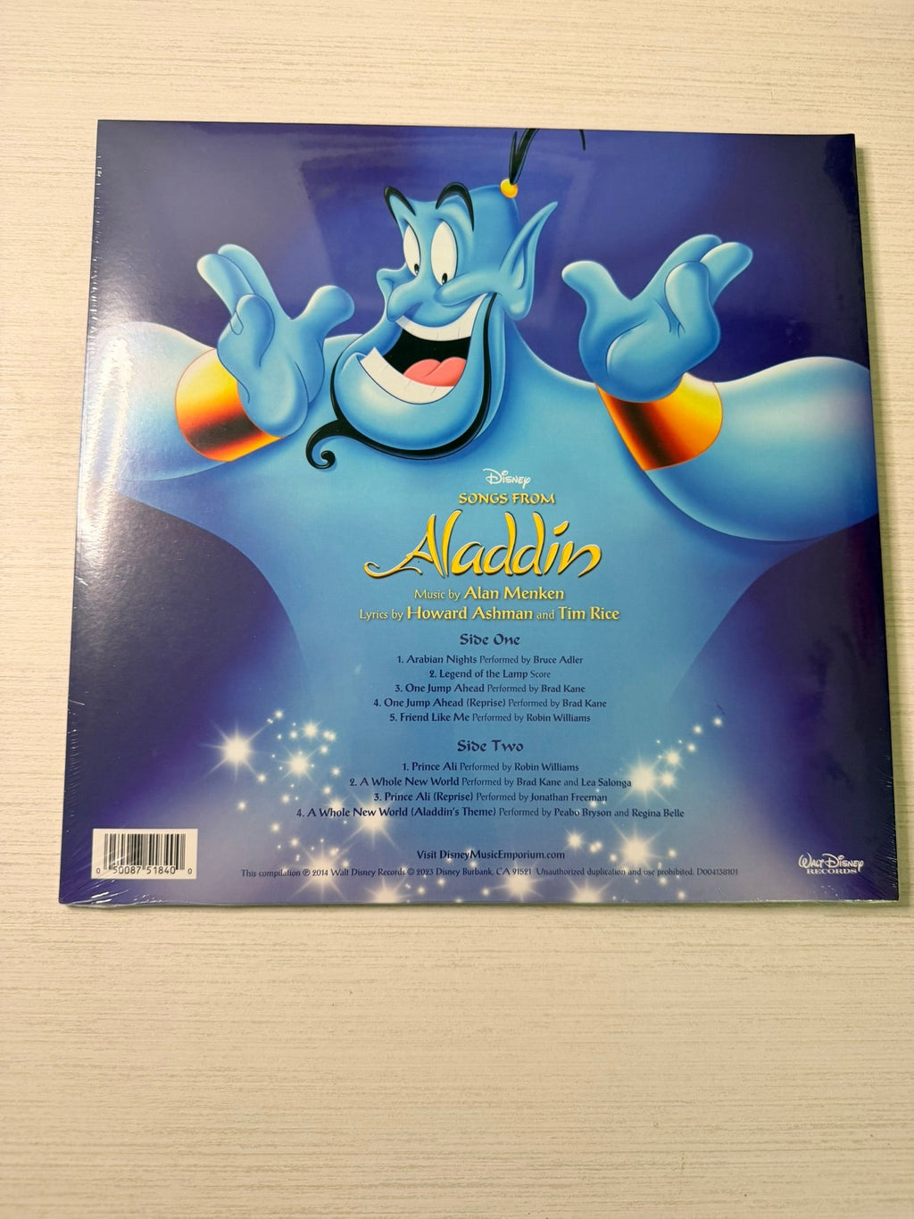 Disney – Songs From Aladdin (Walmart Exclusive Violet Vinyl LP)